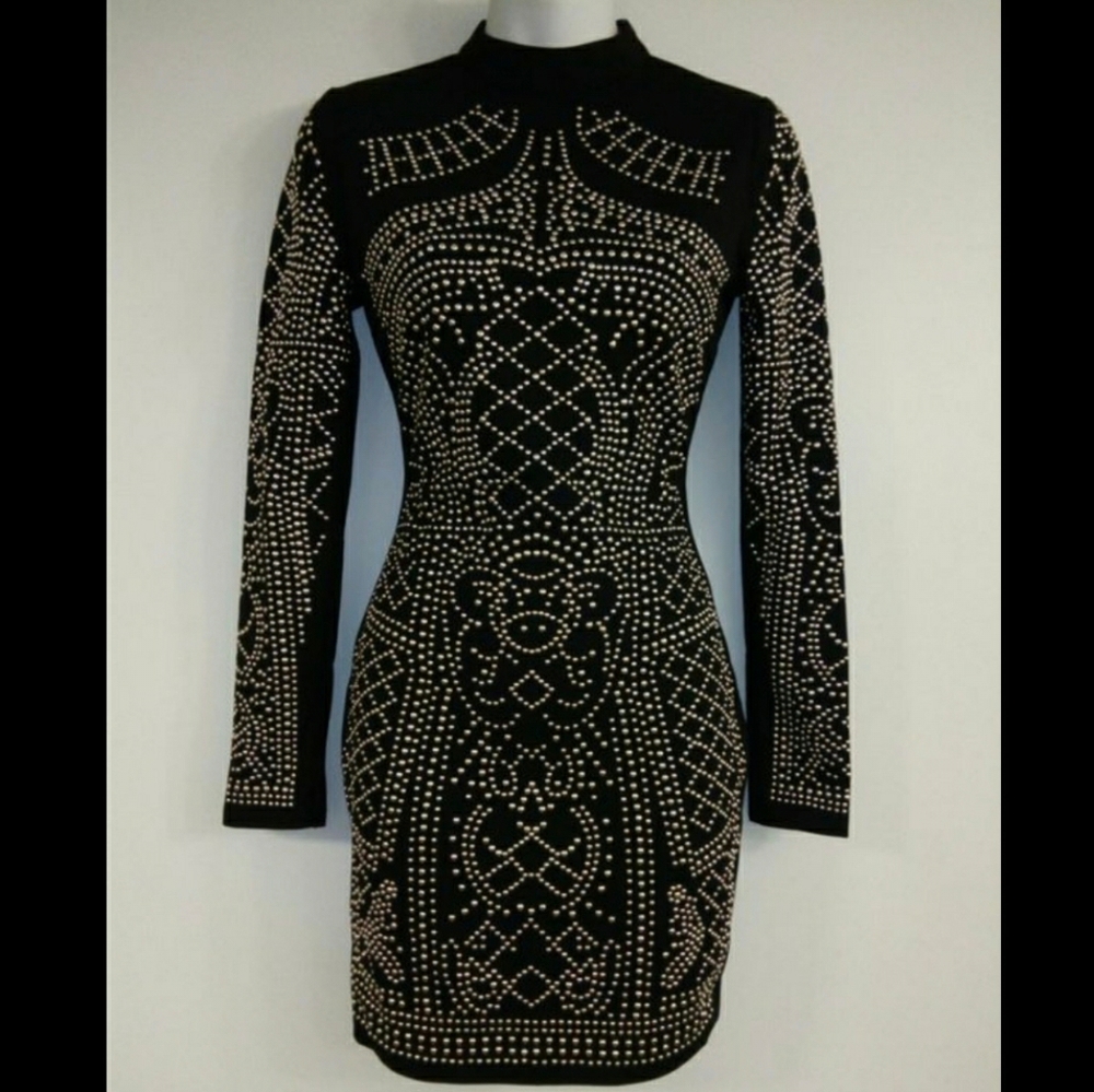 Sexy Studded New Year Dress